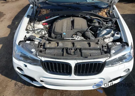 2017 BMW X3 xDrive35I z USA, uszkodzony, nr VIN 5UXWX7C31H0W39650